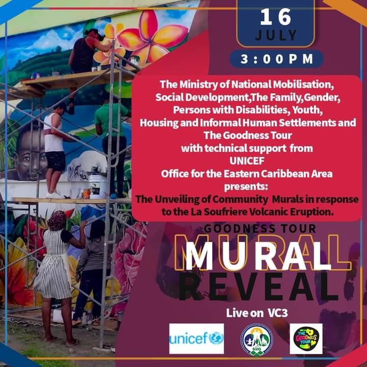 Mural Reveal, The Goodness Tour + UNICEF